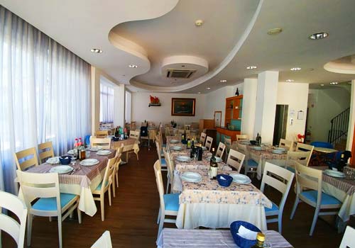 La sala ristorante