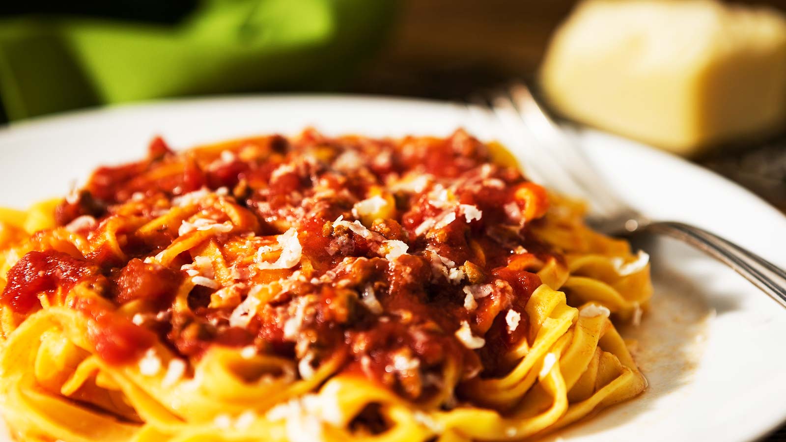 Tagliatelle with ragu